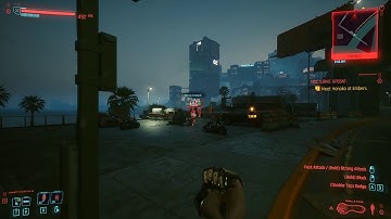 invisible gun glitch cyberpunk 2077