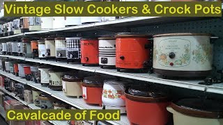 Vintage Appliances: Slow Cookers & Crock Pots