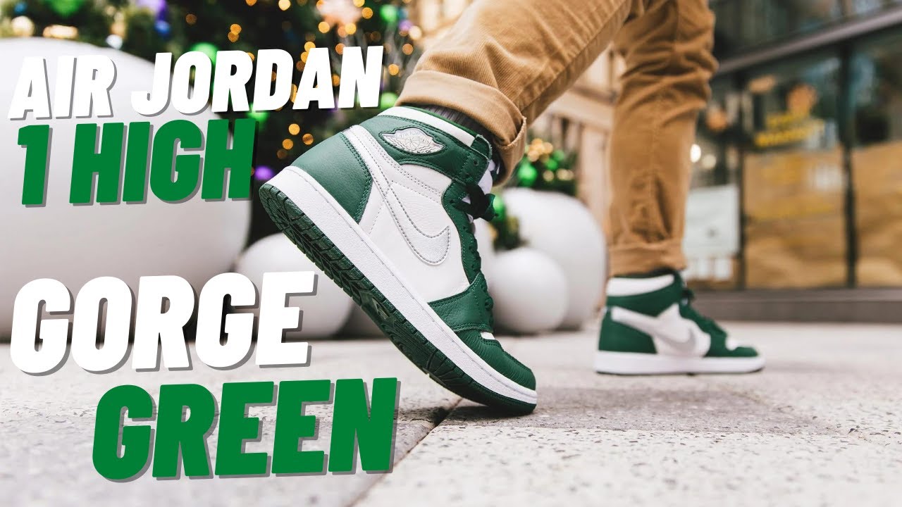 Jordan 1 Gorge Green Unboxing review