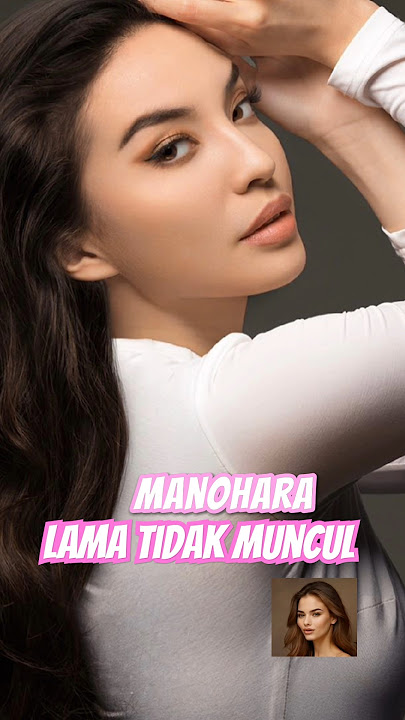Potret Manohara dalam Pemotretan MUA, makin cantik 😚😚 #manohara