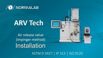 ASTM D3427: ARV Tech - Standard Test Method for Air Release Value - Impinger Method (Installation)