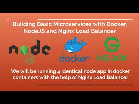 Microservice with Docker, NodeJS and Nginx Load Balancer