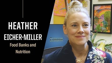 Purdue Expert: Food Banks and Nutrition