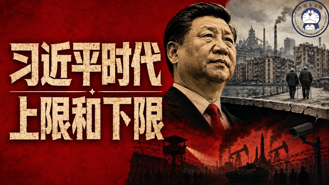 多伦多方脸：方脸说：习近平时代，中国未来上限和下限分别是什么？失业，饥荒，文革，闭关锁国？
