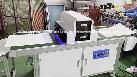 UV curing machine tunnel furnace
