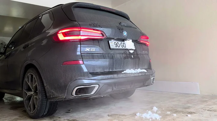 BMW X5 45e | Cold Weather Test in Baku, Azerbaijan (-10°C)