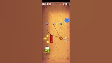 Cut The Rope Season 2 Toy Box 3 stars walkthrough LEVEL 6-4
