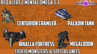 MENTAL OMEGA 3.3 Red Alert 2  Tier 3 Monsters & Special Units