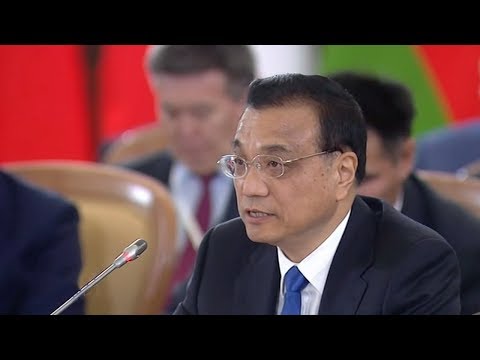 Chinese Premier Addresses Enlarged Format Meeting