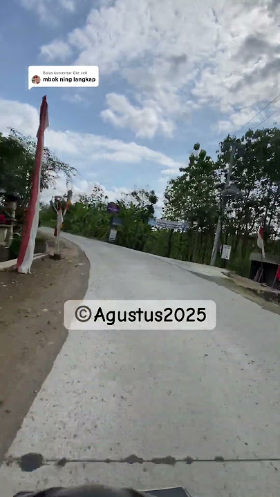 Langkap pundungrejo tawangsari #sukoharjo #viral #tranding #fyp #munculberanda #2025 #jalan #riview