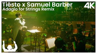 SYNTHONY - Tiësto remix Samuel Barber - Adagio For Strings (Live at The Town Hall) | ProShot 4K