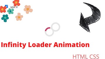 Infinity Loader Animation With Html And CSS