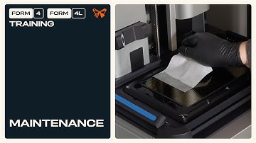 Form 4 & Form 4L Maintenance Guide | SLA 3D Printer Care & Preventative Tips