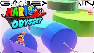 Super Mario Odyssey's Mario Sunshine-like Platforming Challenge (Gameplay - Direct Feed)