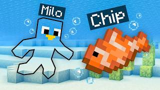 I Cheated in ONE COLOR Underwater Hide and Seek in Minecraft