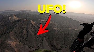 UFO! I saw it with my own eyes...