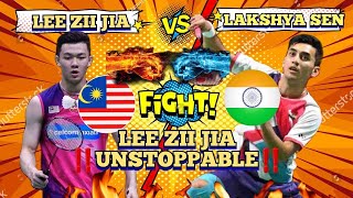 All England Open Badminton 2024 Lee Zii Jia vs Lakshya Sen Quarter Final