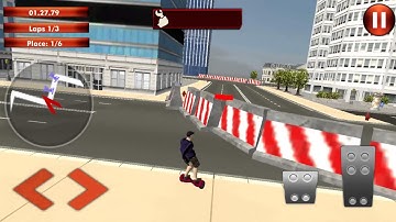 Hoverboard Stunts Racing 3D | IOS & Android Gameplay Video