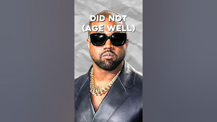Kanye West Lyrics That Did NOT Age Well
