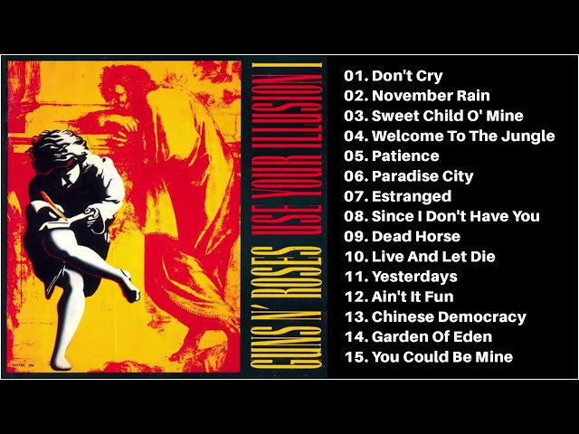 Guns N' Roses Greatest Hits - Best Songs of Guns N' Roses 2023 class=