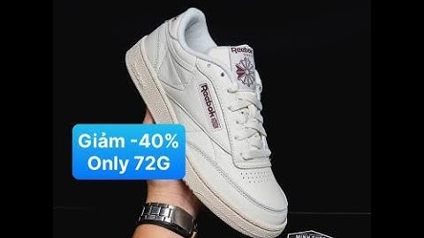 Cách đo size giày sneaker nam