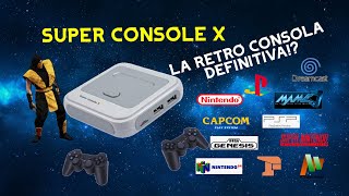 SUPER CONSOLE X🔥🆕🕹- REVIEW ¿LA RETRO CONSOLA DEFINITIVA?🤔