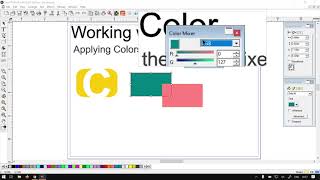 SAi FlexiSTARTER 19 Software Applying Colors (Part 12) Color Mixer Video Mini-Series screenshot 4