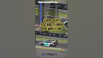 Wheel to wheel fight with Dennis. I wish it continued - but it is what it is. #rennsport #simracing