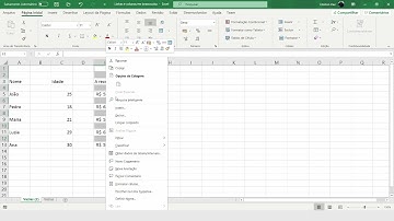 Excluir linhas e colunas em branco no Excel