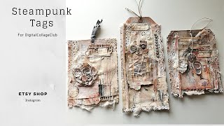 Steampunk Tags - easy and practical tags