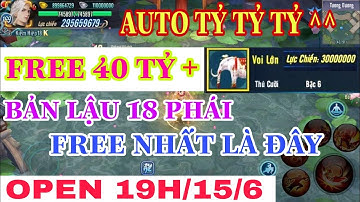 Vltk Mobile Lậu - Free 40 Tỷ , Voi Khủng, Ko Trùng Sinh 18 Phái Minh Giáo - Jx Xưng Bá