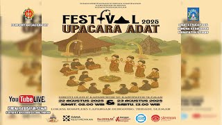 LIVE | FESTIVAL UPACARA ADAT  | SLEMAN TAHUN 2025