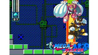 MegaMan Maker X - MMX6 Shield Sheldon & Ground Scaravich