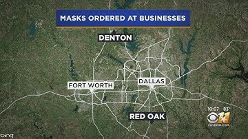 2 North Texas Cities Requiring Face Masks
