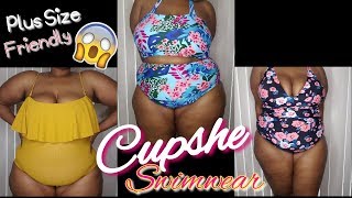 cupshe plus size bathing suits