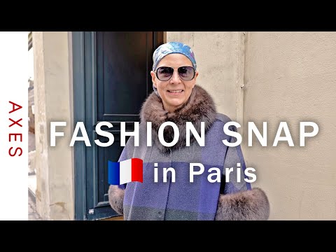 【ファッションスナップinパリ🇫🇷】おしゃれマダム5人のファッション 冬のコーデを引き立てる色づかい |Street style in Paris