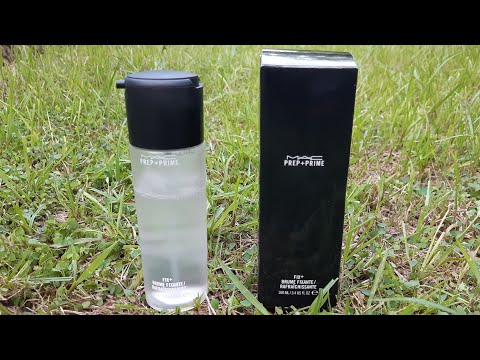 MAC prep+ prime fix plus Makeup setting spray review, world's no 1 makeup setting spray, must have