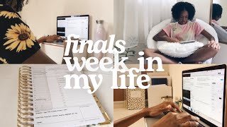 Finals Week in my Life | Lots of Studying, Self Care + Errands