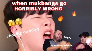 when mukbangs go HORRIBLY WRONG (funny fails)