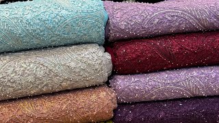 Bareeze net pearlswork new article in stock now price 8000\/- 4 pc suit