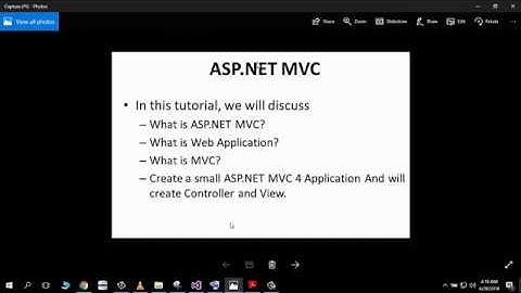 ASP.net MVC - Introduction (01)