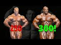 The biggest one year difference made in bodybuilding top 5