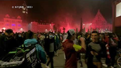 Victoire du LOSC , ambiance de folie à Lille vue par Gg ( 2021/05/24 )