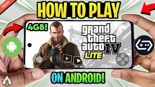 New How To Play Gta 4 Lite On Android 4Gb Real Gta Iv On Mobile Gamehub Emulator