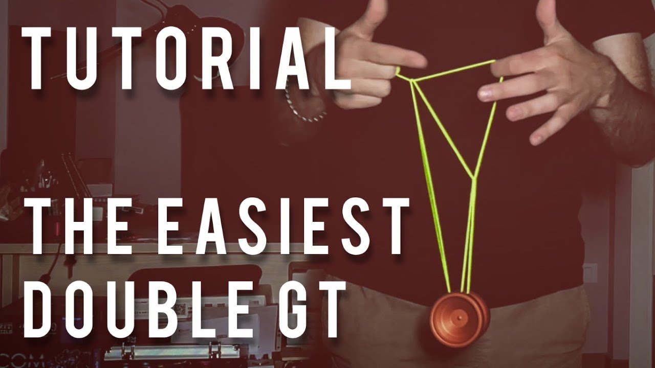 THE EASIEST DOUBLE GT One Minute Yoyo Trick Tutorial *beginner* YouTube