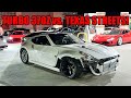 Big turbo nissan 370z takes on the texas streets racing right in front of cops