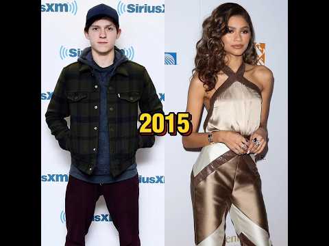 Tom Holland Vs Zendaya Through The Years 🌟 #shorts #tomholland #zendaya