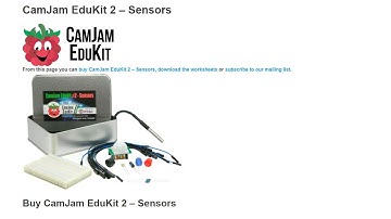 CamJam Part 1 - pi3 light sensor