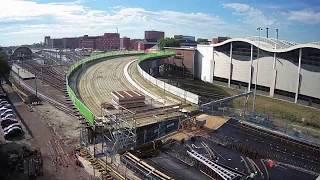 De Bouw Van De Busbrug In Zwolle Een Jaar In Één Minuut