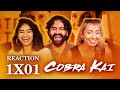 Hi-Ya? Cobra Kai - 1x1 Ace Degenerate - Group Reaction